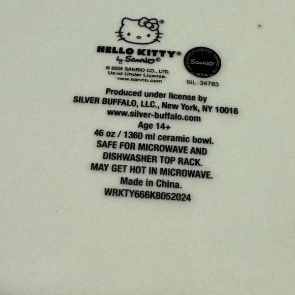 Hello Kitty Halloween Jack-o’-lantern Serving Dish Bowl NEW 2024 Viral - Picture 6 of 9